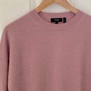 Theory Pink Cashmere Sweater